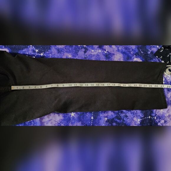 Levi's 562 Men's 36/27 Button‎ Fly Black Denim Jeans Straight - Picture 4 of 6